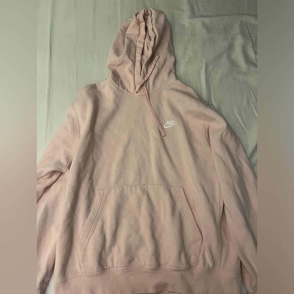 Light pink Nike Hoodie